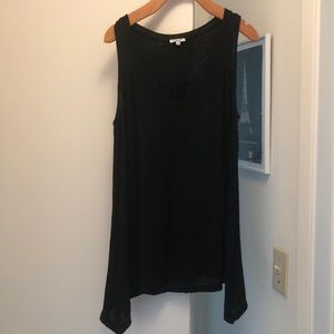 Black splendid size medium tank top